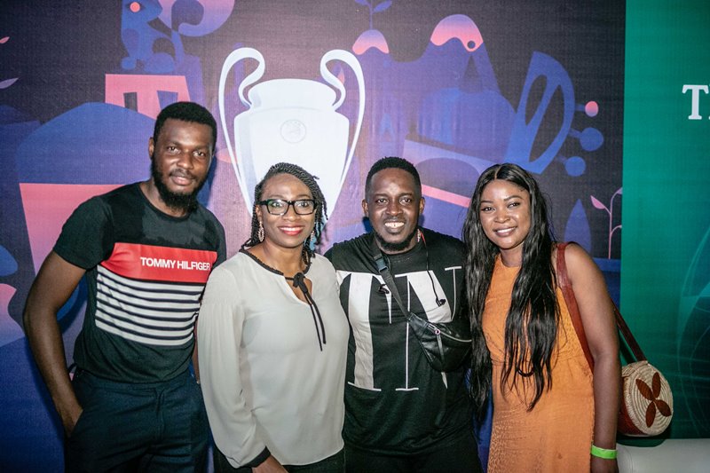 Music stars and football fans storm Heineken UCL final match viewing