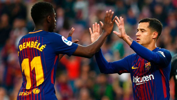 Reports says Barcelona offer PSG £36m plus Coutinho and Dembélé for Neymar