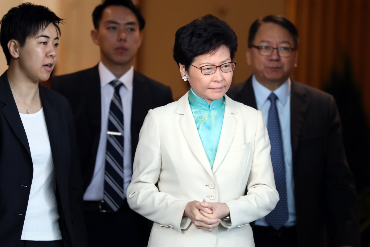 Hong Kong chief Carrie Lam offered to step down over protests
