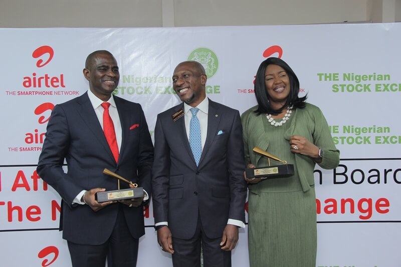 Airtel Africa Plc lists on the main board of Nigerian Stock Exchange