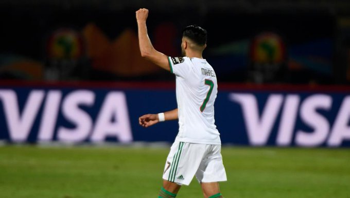 Mahrez late winner against Nigeria sends Algeria into AFCON 2019 final