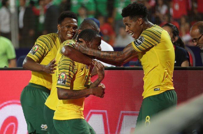AFCON 2019: South Africa stun Egypt to play Nigeria in quarter-finals
