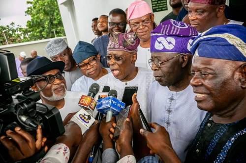 Day Tinubu, Akande, Osoba, Fayemi, others stormed Ondo over APC crisis