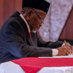 Buhari swears in Tanko as CJN
