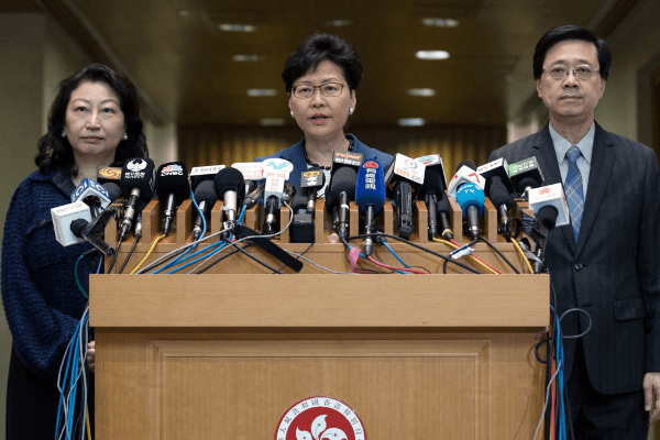 Beijing backs Hong Kong chief Carrie Lam as protests rage
