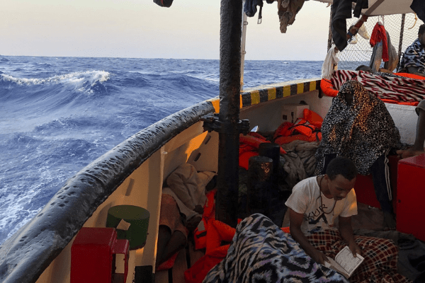 Migrants at sea caught up in Italy’s political turmoil