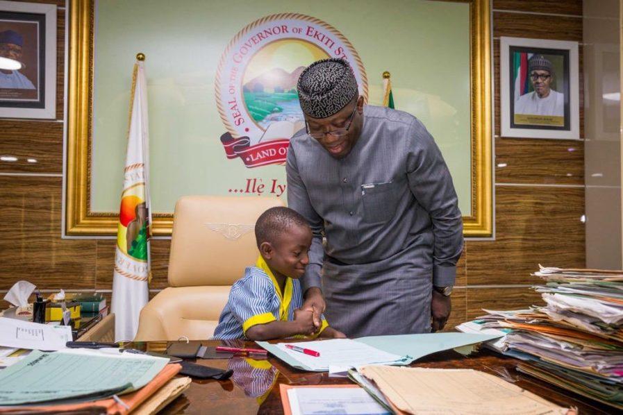 Playing the down-to-earth politics: The Fayemi example