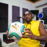 Peter Okoye, VJ Adams ‘Unboxes’ new LaLiga ball