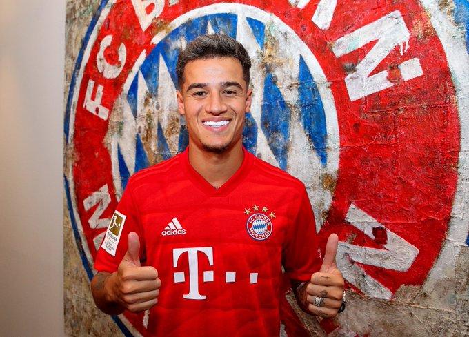 Barcelona's Philippe Coutinho joins Bayern Munich on loan for £7.78m