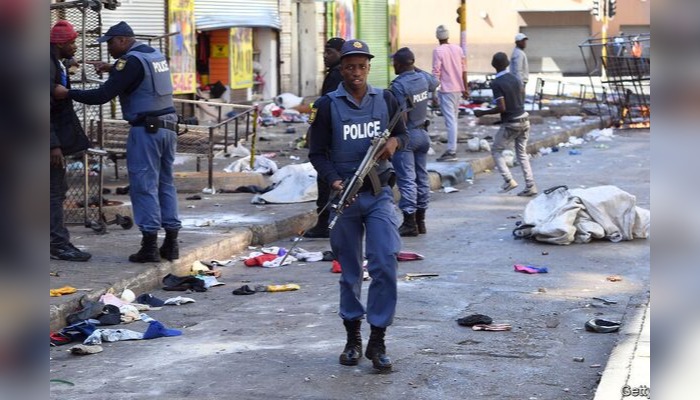 Xenophobic attack in South Africa