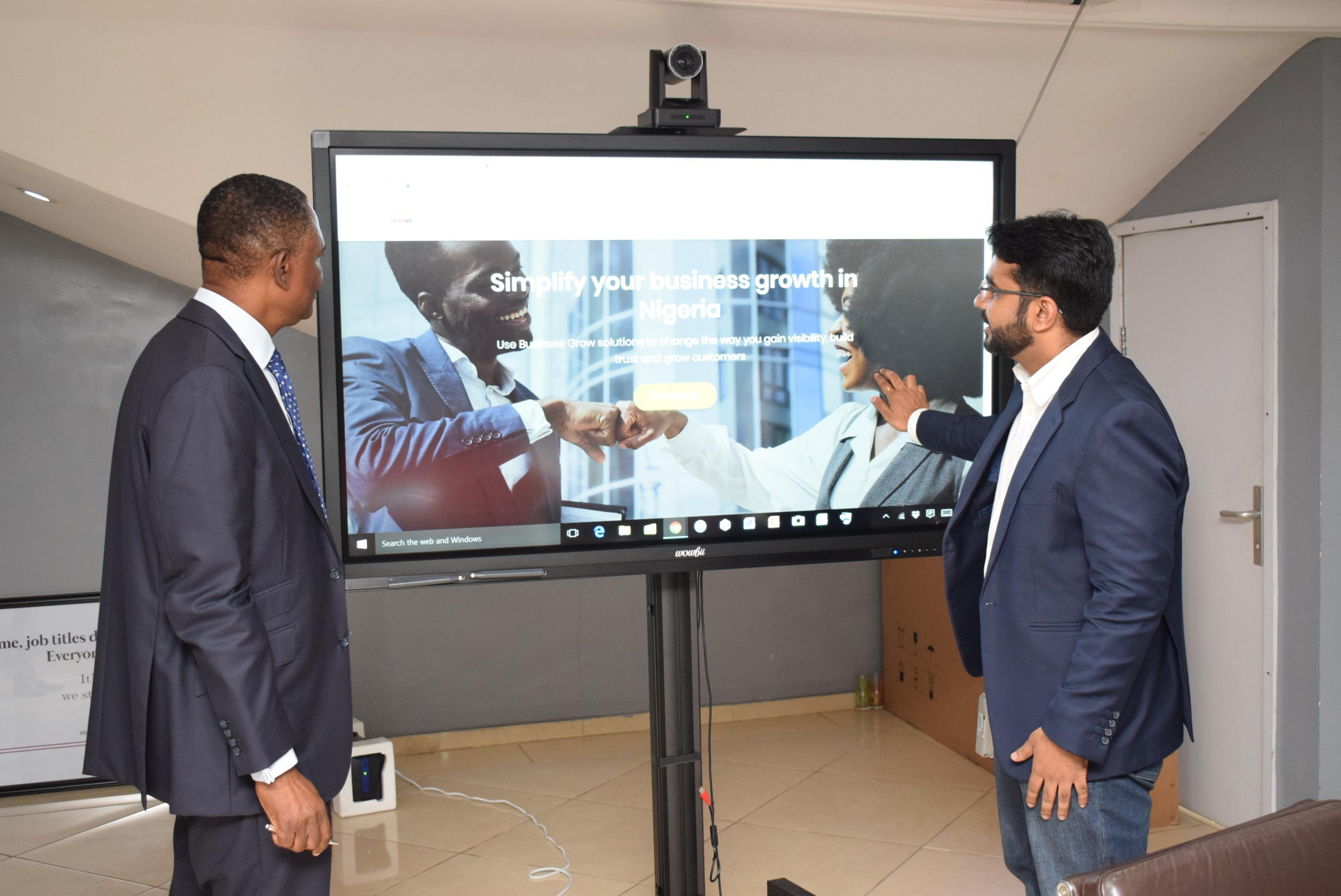 Demonstration of BusinessDay Grow