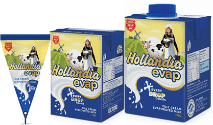 Hollandia Evap Milk unveils new pack