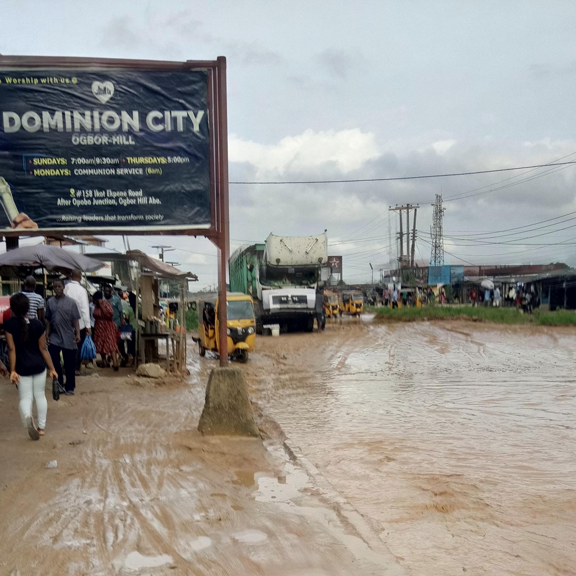 Aba Ikot Ekpene Road