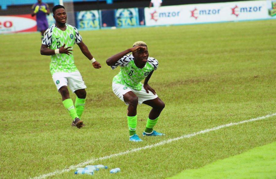 Nigeria beat Sudan 5-0 to qualify for 2019 U23 AFCON finals
