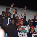 South Africa returnees