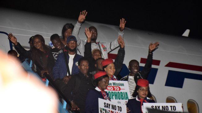 South Africa returnees