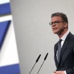 Deutsche chief Christian Sewing warns ‘sky has darkened’ for Europe