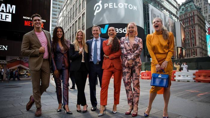 Peloton prices at top of range for $8.2bn valuation