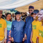 Osinbajo interacts with MarketMoni, TraderMoni beneficiaries in Nasarawa