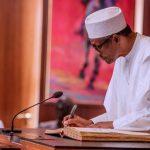 UPDATE: Buhari signs N10.59trn 2020 budget into law