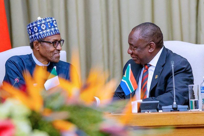 Nigeria signs 30 trade deals with South Africa