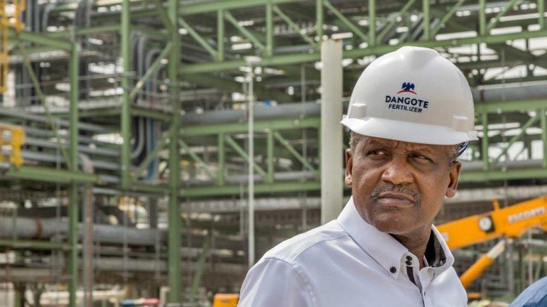 Dangote Refinery among 20 most influential projects in the world - PMI