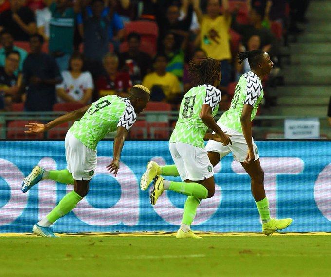 Brazil force Nigeria to 1-1 draw in Singapore