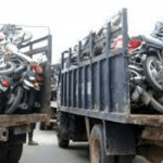 Lagos task force seizes 4,477 motorcycles in 4 months