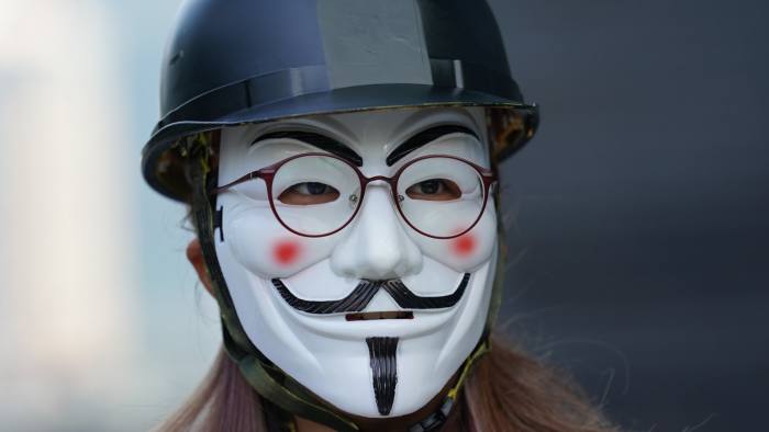 Hong Kong government seeks ban on masks during protests