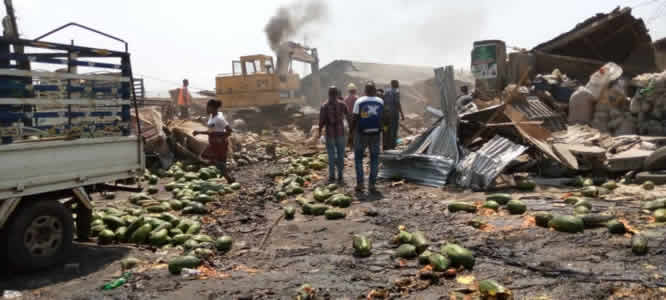 As fruit market goes down