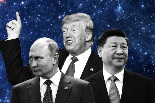 Vulnerable satellites: the emerging arms race in space