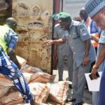 containers of expired rice