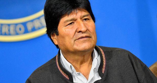 Evo Morales resigns as Bolivia’s president