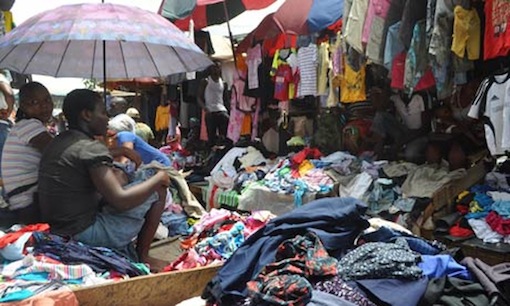 Despite border closure, second-hand clothing, frozen foods flood Nigerian markets