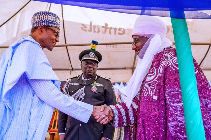 President Buhari commissions 628 new Police cadets in Kano