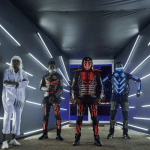 The unofficial Christmas party themed 'Future perfect' brings the future to life