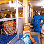Yueltide: Sanwo-Olu celebrates with patients in hospital