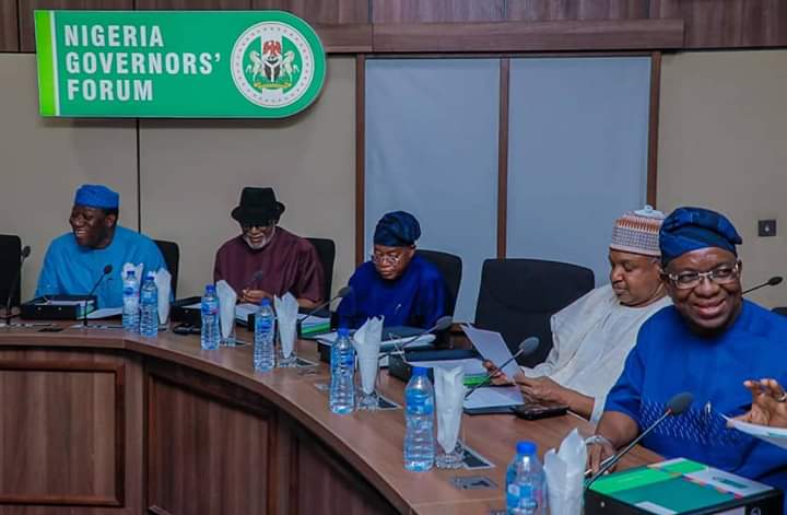 Governors in marathon meeting over N614bn bailout deductions, mass housing 