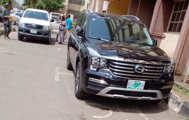Lagos cabinet gets GAC GS8 Trumpchi SUV official cars