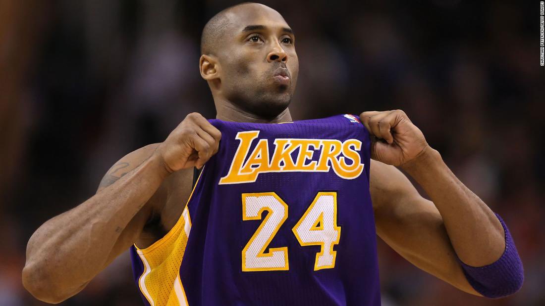 Basketball legend Kobe Bryant dies in a helicopter crash