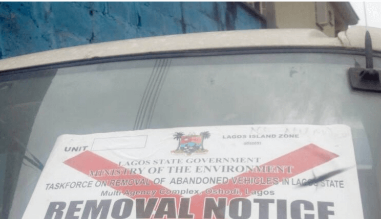 Lagos MoT sets up 10-member committee on abandoned vehicles