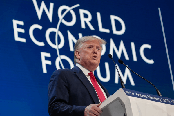 Trump urges Davos to reject environmental ‘alarmists’