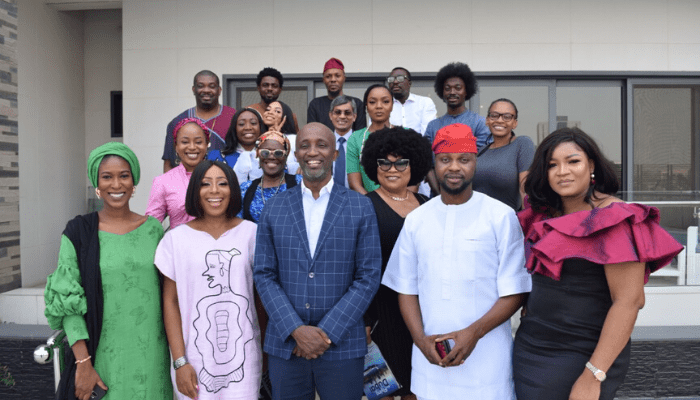 Nigerian creative sector players including Don Jazzy, Ali Baba and others step out for UNDP - creatives connect in Lagos