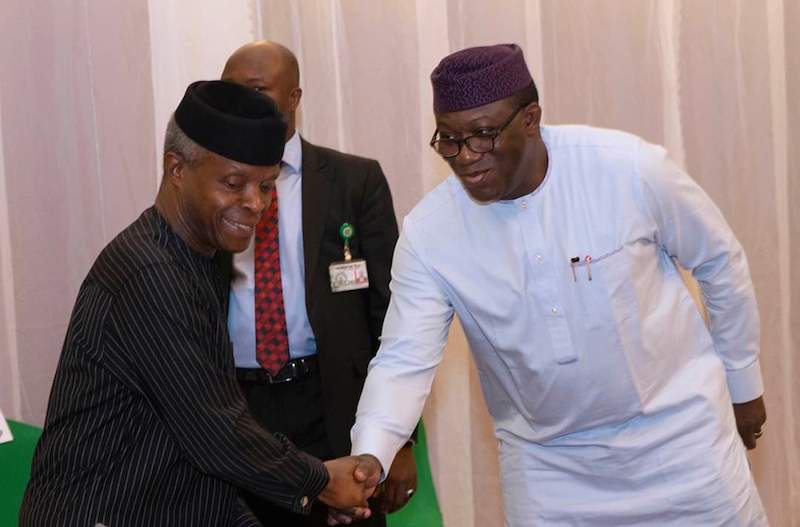 Amoteku: Osinbajo brokers FG-South West Governors truce