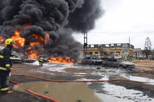 3 die, property destroyed as vandalised NNPC pipeline explodes in Lagos
