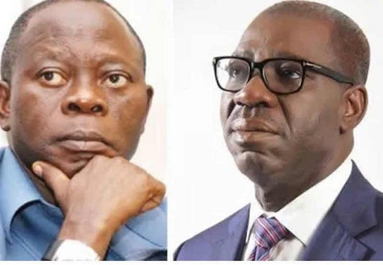 Obaseki warns Oshiomhole to steer clear of Edo APC primaries, submits nomination forms