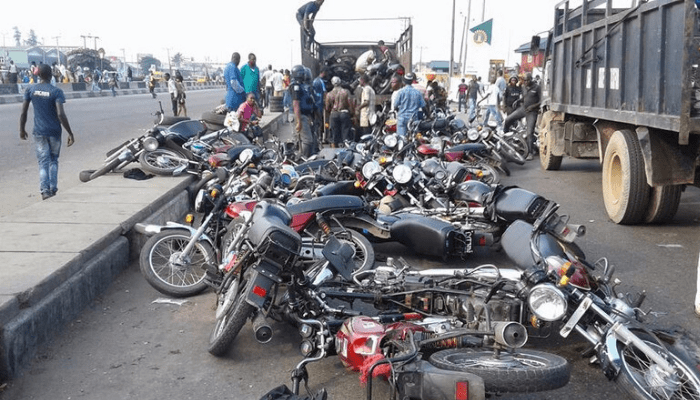 Motorcycles in Zaria