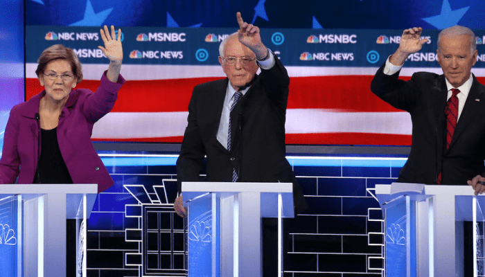 Democratic rivals pummel Bernie Sanders during TV debate