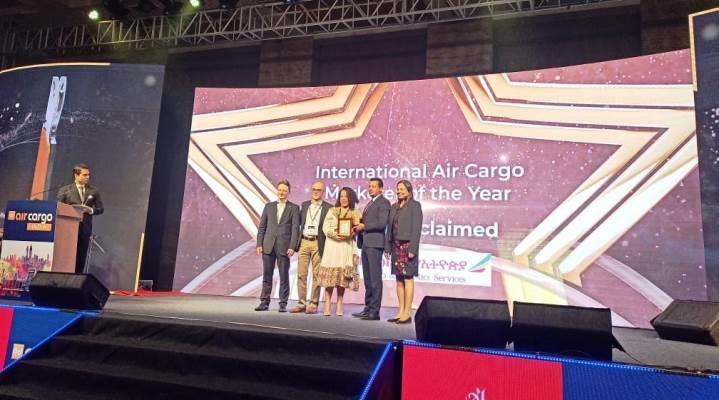 Ethiopian wins ‘International Air Cargo Marketer of the Year’ award
