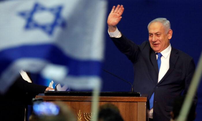 Benjamin Netanyahu claims Israel election victory